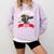 Dabbing Graduation Class Of 2018 Women Comfort Colors Sweatshirt Orchid