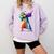 Dabbing Graduation Women Comfort Colors Sweatshirt Orchid