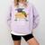 Dabbing Taco 6th Grade Graduation Shirt Sixth Grade Later Comfort Colors Sweatshirt Orchid
