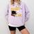 My Daddy Did It And He Did It For Me Graduate Graduation Comfort Colors Sweatshirt Orchid
