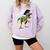 Dinosaur T Rex Rawr Last Day Of School Graduation Shirt Comfort Colors Sweatshirt Orchid