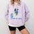 Disney Mickey Mouse 2025 Graduation Class Of '25 Rad Grad Premium Tri-Blend Comfort Colors Sweatshirt Orchid