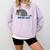 Disney Winnie The Pooh Introvert Eeyore Logo Comfort Colors Sweatshirt Orchid Disney Winnie The Pooh Introvert Eeyore Logo Comfort Colors Sweatshirt Orchid