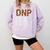 DNP Doctor Of Nursing Practice Medical School Graduation Comfort Colors Sweatshirt Orchid