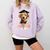 Dog Class Of 2024 Graduation Senior 2024 Men Women Girls Kids Comfort Colors Sweatshirt Orchid