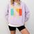 I Like Dogs And Maybe 3 People Introvert Comfort Colors Sweatshirt Orchid