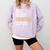 Eat Sleep Robotics Repeat Shirt Graduation Comfort Colors Sweatshirt Orchid