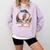 EdD Black Girls Doctor Of Education Graduation Black Women Comfort Colors Sweatshirt Orchid