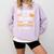 EdD Doctor Of Education Daughter Doctorate Graduation Comfort Colors Sweatshirt Orchid