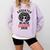Educated Graduate 2019 Graduation Cute T Shirt Comfort Colors Sweatshirt Orchid