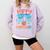 Elementary Teacher Student Graduation Last Day School Comfort Colors Sweatshirt Orchid