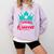 EMT Trauma Queen Paramedic Student T-Shirt Graduation Comfort Colors Sweatshirt Orchid