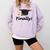 Finally I'm Graduate Graduation Comfort Colors Sweatshirt Orchid