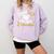 FinishEdD Doctor Of Education Graduation EdD Graduate Comfort Colors Sweatshirt Orchid