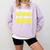 FUnny MBA Student Mastered It Masters Degree Graduation Comfort Colors Sweatshirt Orchid