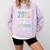 Future Class Of 2023 10th Grade Graduation 2021 Comfort Colors Sweatshirt Orchid
