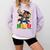Future HBCU Grad Dabbing Kid Graduation For Boys Kids Comfort Colors Sweatshirt Orchid