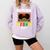 Future HBCU Grad HBCU Tomorrow Girl Graduation Kids Comfort Colors Sweatshirt Orchid