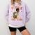 Future HBCU Grad History Month Graduation Boys Kids Comfort Colors Sweatshirt Orchid