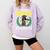Future HBCU Graduation Shirt College Flossing Girl Tee Comfort Colors Sweatshirt Orchid