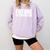 Future Interpreter Student College Graduate Graduation Comfort Colors Sweatshirt Orchid