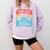 Game Over Class Of 2024 Shirt Students Graduation Comfort Colors Sweatshirt Orchid