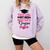This Girl Got Her Masters Degree Graduation Mastered It 2024 Comfort Colors Sweatshirt Orchid