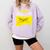 Go Away I'm Introverting Antisocial Shy Introvert Comfort Colors Sweatshirt Orchid