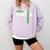 Golf Senior Night Golf Senior 2025 Graduation 33 Comfort Colors Sweatshirt Orchid