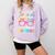 Goodbye 1st Grade Graduation To Second Grade First Summer Comfort Colors Sweatshirt Orchid