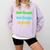 Goodbye 2nd Grade On My Way To 3th Grade 2022 Graduation Comfort Colors Sweatshirt Orchid