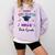 Goodbye Kindergarten Graduation Class 2025 1st Grade Kids Comfort Colors Sweatshirt Orchid