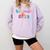 Graduate 2025 Tie Dye Graduation 2025 Class Of 2025 Senior Comfort Colors Sweatshirt Orchid