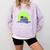I Graduated Can I Go Back To Bed Now Cat Graduation For Men Women Girls Kids Comfort Colors Sweatshirt Orchid