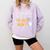 I Graduated Can I Go Back To Bed Now Graduation Sloth Comfort Colors Sweatshirt Orchid