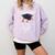 I Graduated Life Is Gonna Be Easy Now Right Graduation Comfort Colors Sweatshirt Orchid