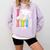 I Did It Graduation 2026 Graduate Class Of 2025 Senior 26 Comfort Colors Sweatshirt Orchid