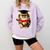 Graduation Cat Class Of 2023 Comfort Colors Sweatshirt Orchid