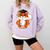 Graduation Fox School Bachelor Master Doctor Study Comfort Colors Sweatshirt Orchid