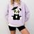 Graduation Panda Bear 2017 Graduate Graduation T-Sh Comfort Colors Sweatshirt Orchid
