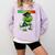 Graduation Preschool Dinosaur T Rex Crushed It Boys Grad Comfort Colors Sweatshirt Orchid