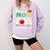 Graduation Proud Mom Of 2025 Kindergarten Graduate Comfort Colors Sweatshirt Orchid
