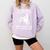Graduation Shirt For Dirtbike Motocross Riders Comfort Colors Sweatshirt Orchid