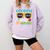 Graduation Shirt Goodbye Kindergarten Hello 1st Grade School Comfort Colors Sweatshirt Orchid