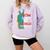 Graduation T-Shirt For College n High School Grad Comfort Colors Sweatshirt Orchid