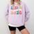 Groovy Senior Class Of 2026 My Last First Day Graduation 26 Comfort Colors Sweatshirt Orchid