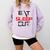 Haircutter Barber Eat Sleep Cut Barbering Graduation Comfort Colors Sweatshirt Orchid