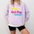Happy Last Day Of School Graduation Teacher Students Comfort Colors Sweatshirt Orchid