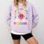 Happy Last Day Of School Student Graduation Comfort Colors Sweatshirt Orchid