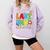 Happy Last Day Of School Teacher Student Graduation Comfort Colors Sweatshirt Orchid